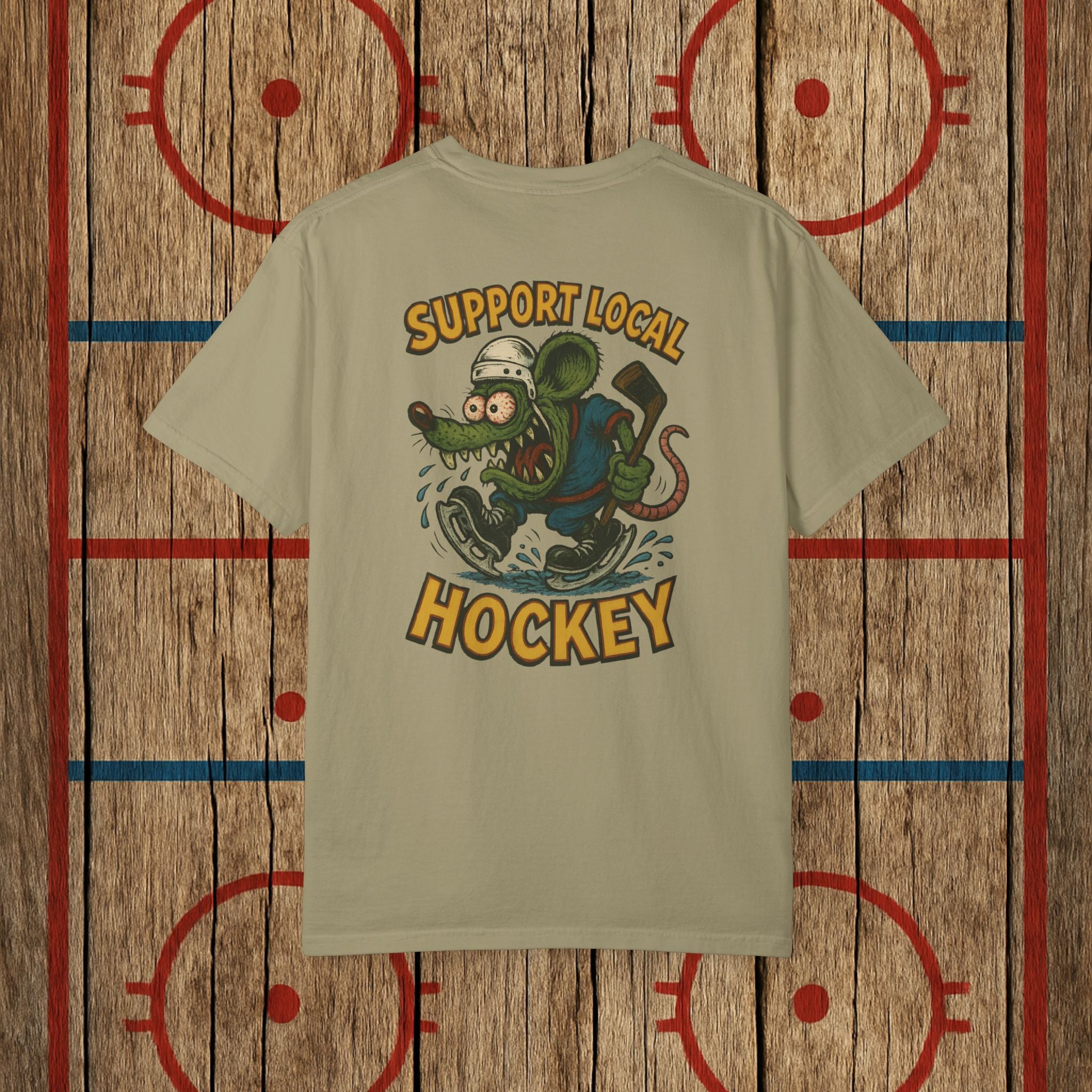 Support Local Hockey | Lumber Hockey Club Unisex Tee T-Shirt