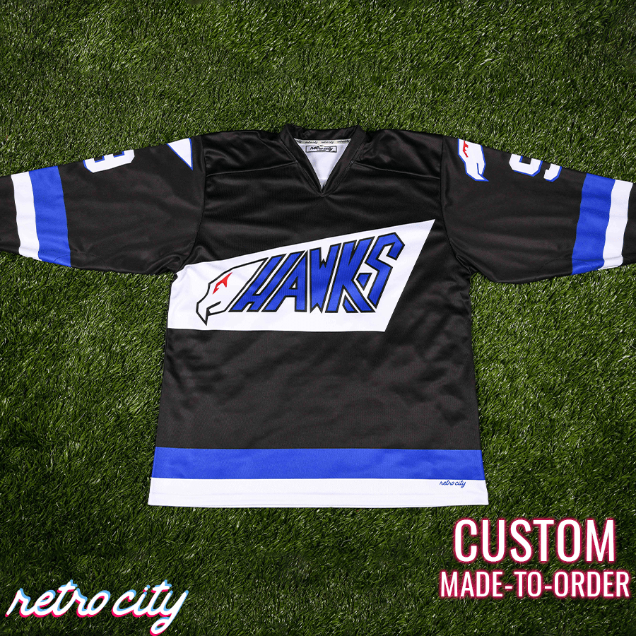 Hawks The Mighty Ducks Adam Banks Custom Hockey Jersey Sweater Hockey Jersey