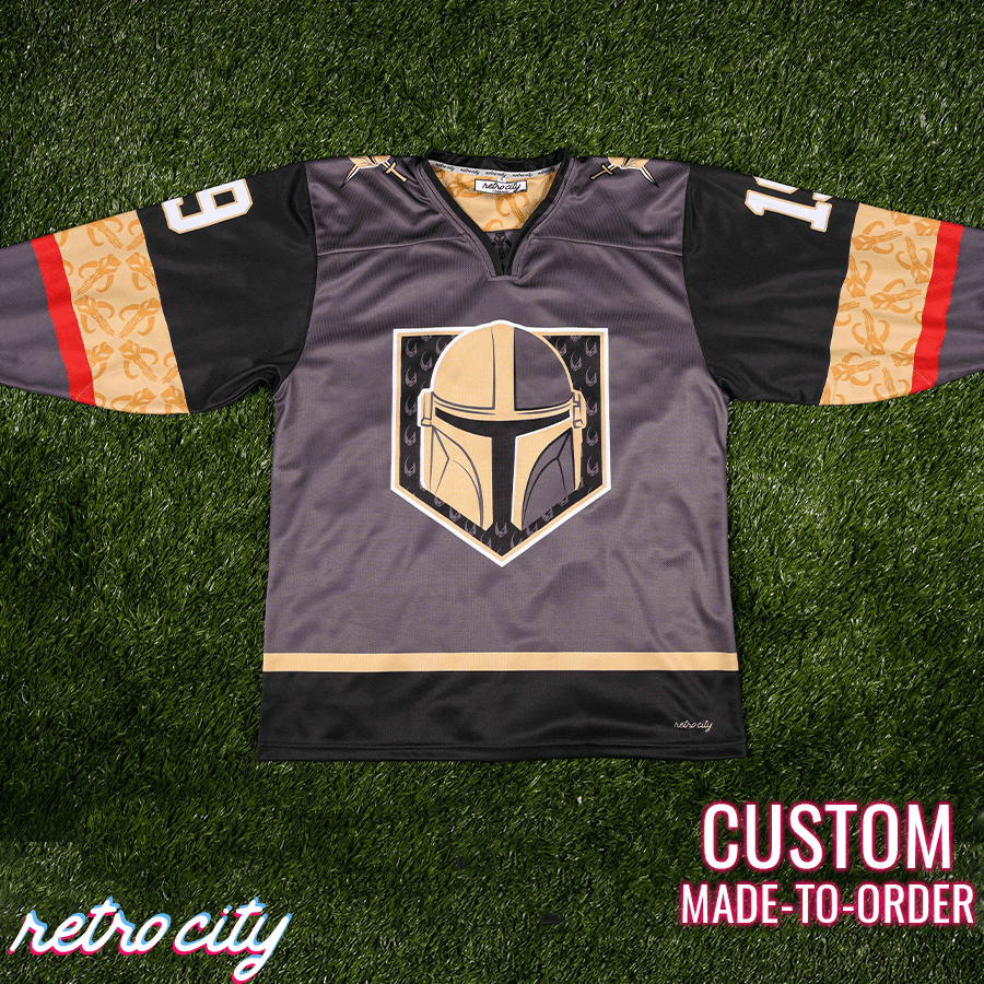 Mando Bounty Hunter Hockey Jersey Sweater Hockey Jersey