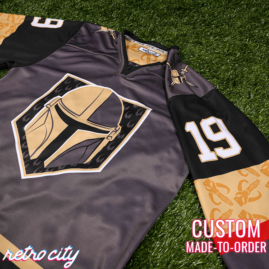 Mando Bounty Hunter Hockey Jersey Sweater Hockey Jersey