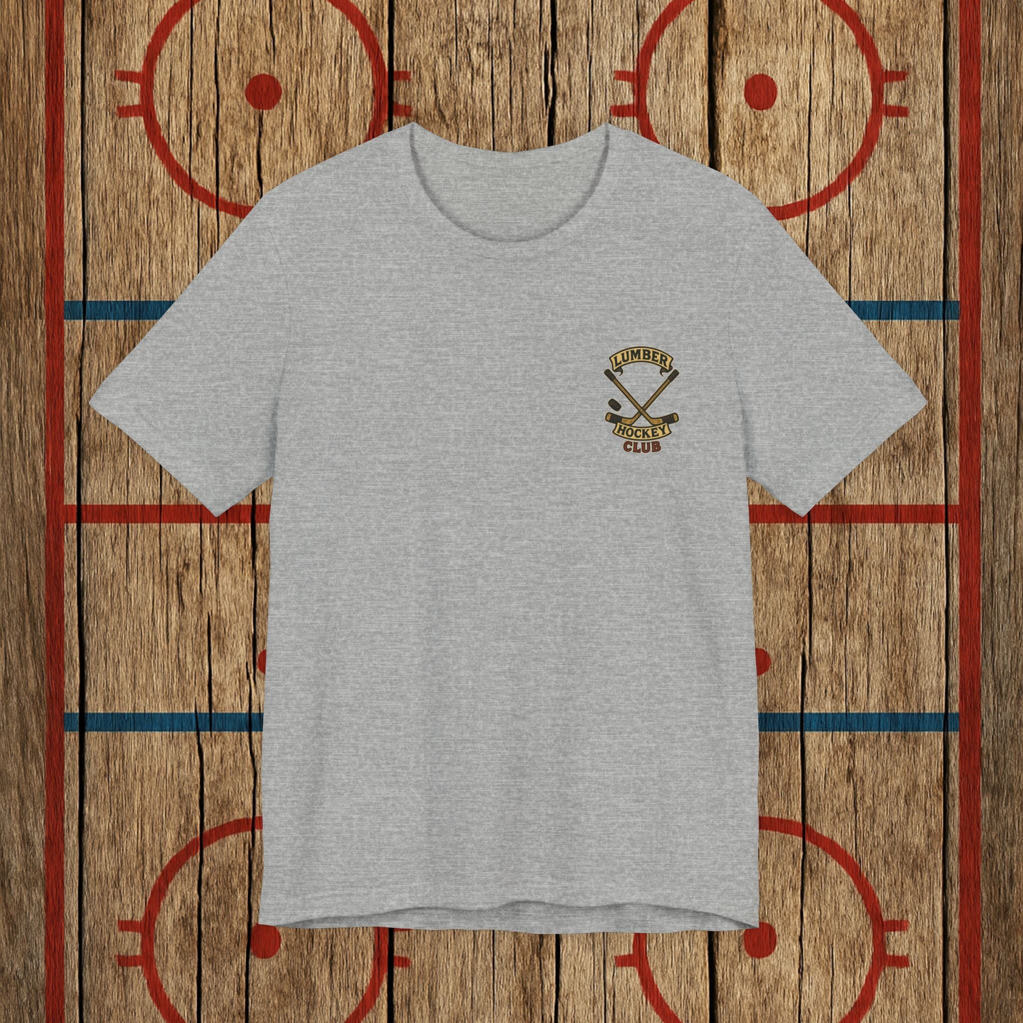 “Hotel Mini Stick Champion” Adult Tee T-Shirt Athletic Heather