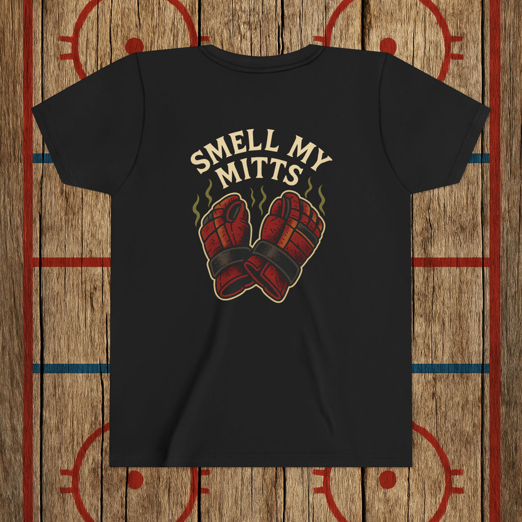 Youth “Smell My Mitts” Tee Kids clothes Black