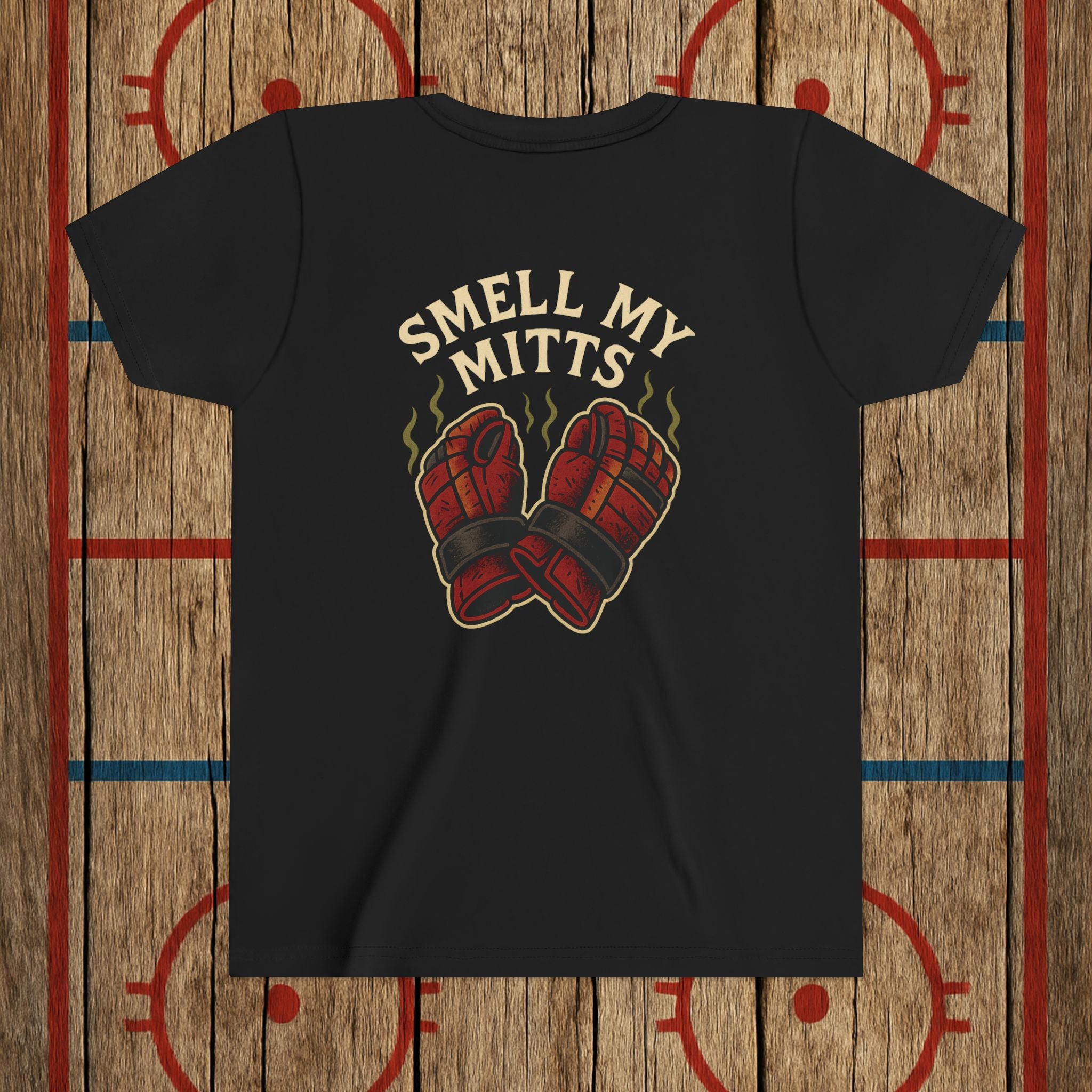 Youth “Smell My Mitts” Tee Kids clothes Black