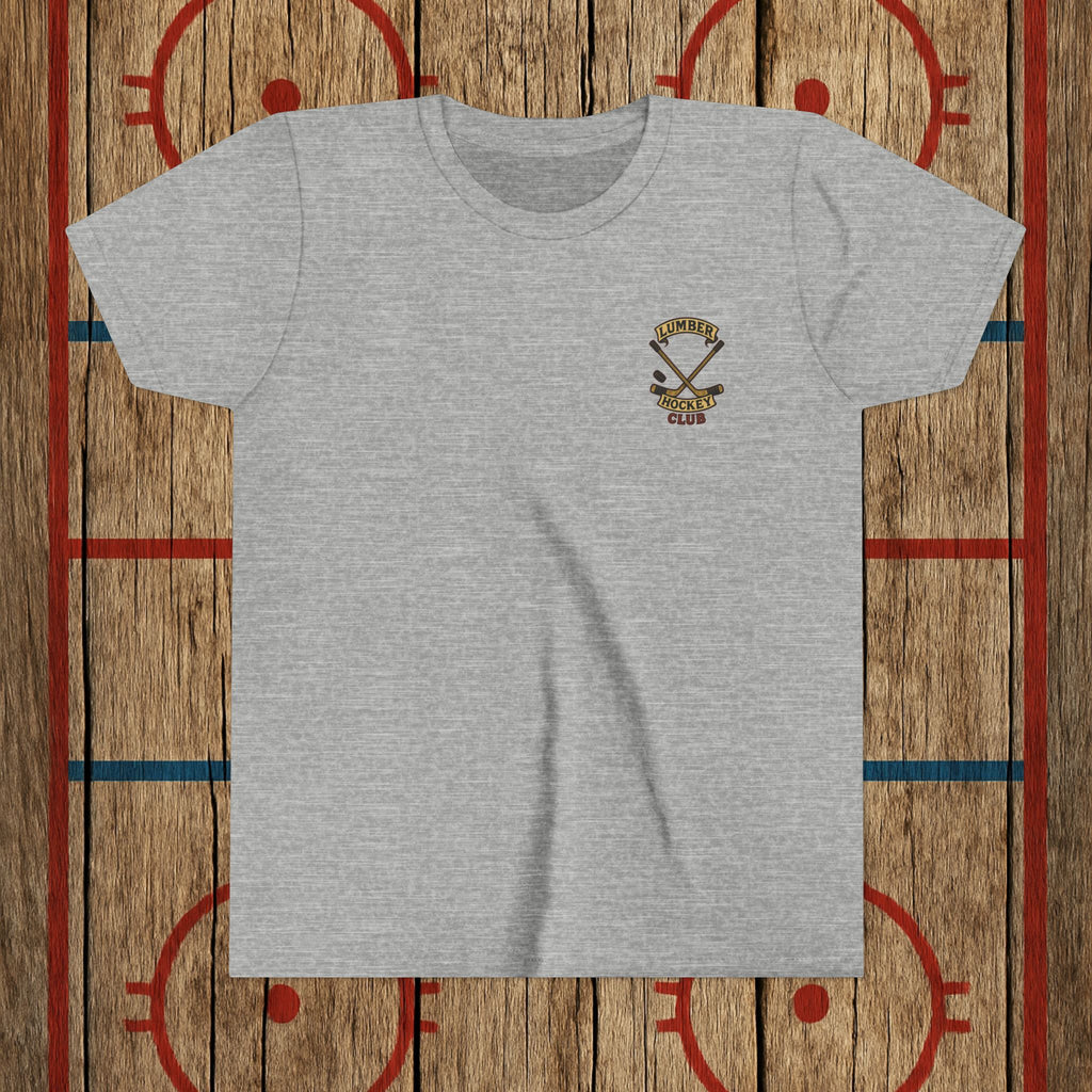 Youth "Girls Play Harder” Tee Kids clothes Athletic Heather