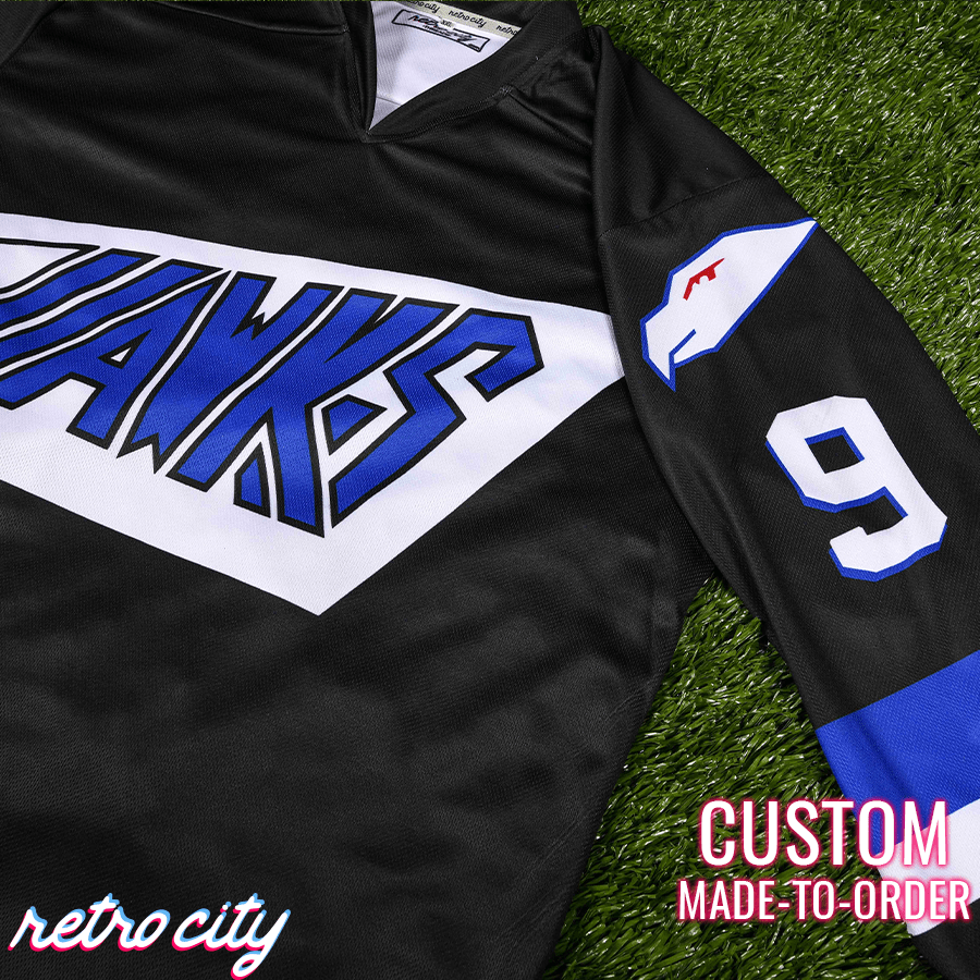 Hawks The Mighty Ducks Adam Banks Custom Hockey Jersey Sweater Hockey Jersey