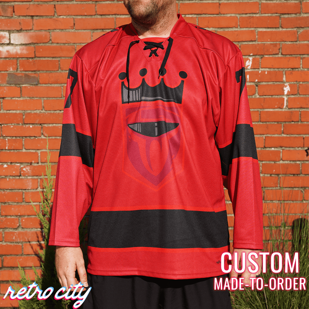Royal Guard Dark Side Lace-up Hockey Jersey Sweater Hockey Jersey