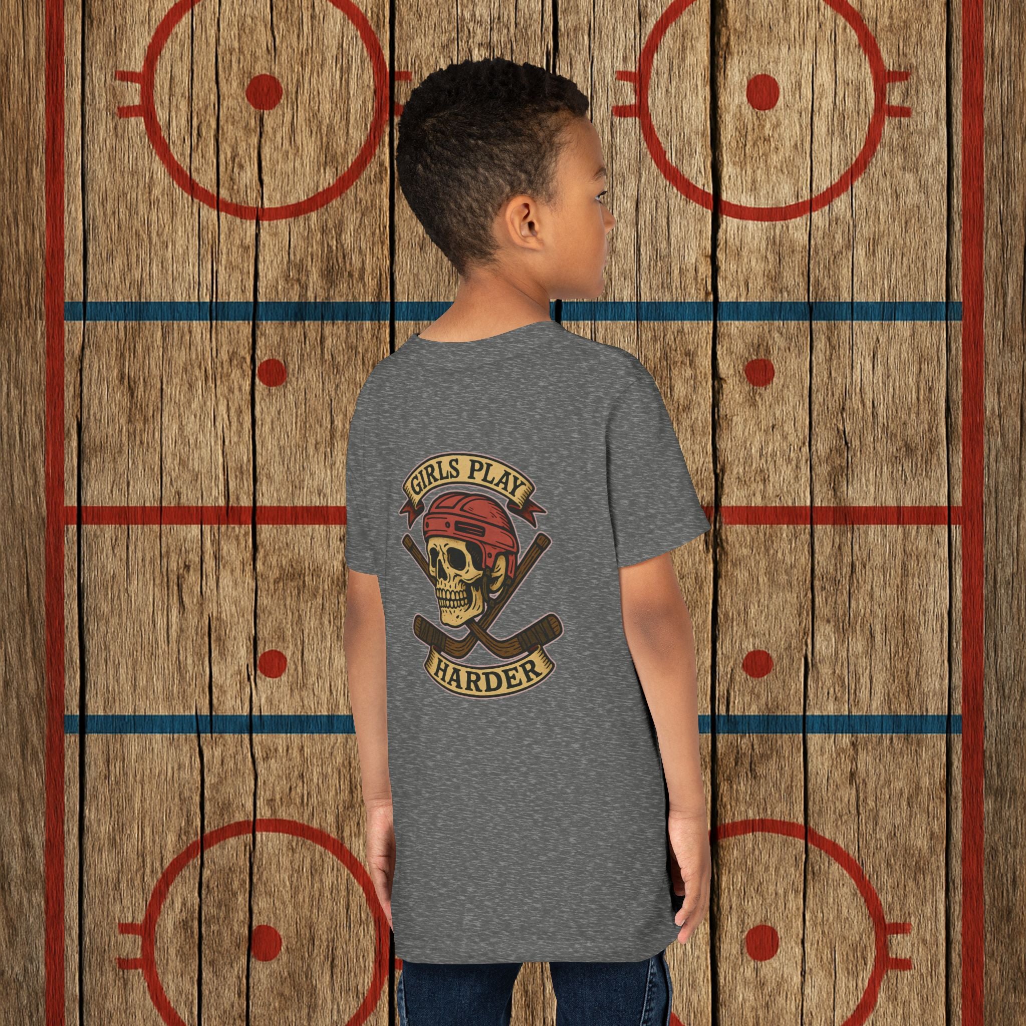 Youth "Girls Play Harder” Tee Kids clothes