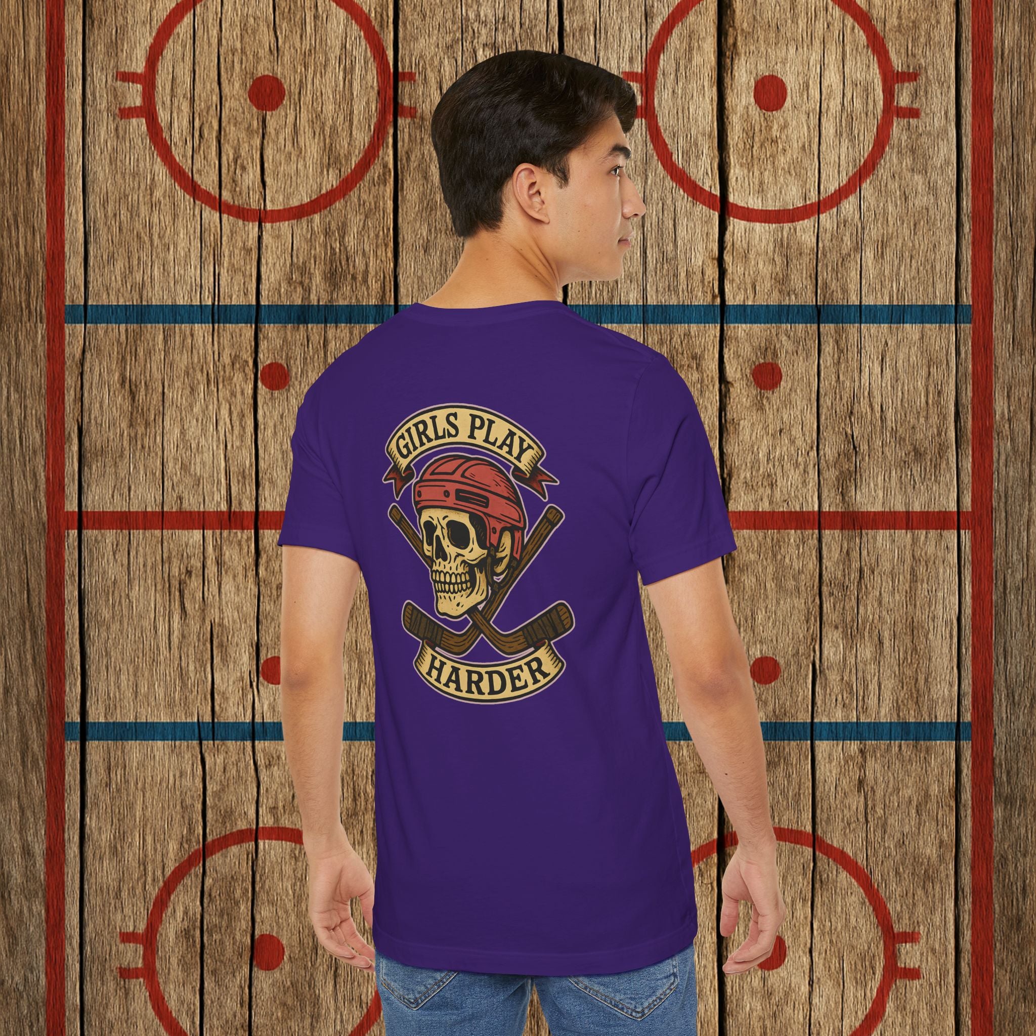 “Girls Play Harder” Adult Tee T-Shirt
