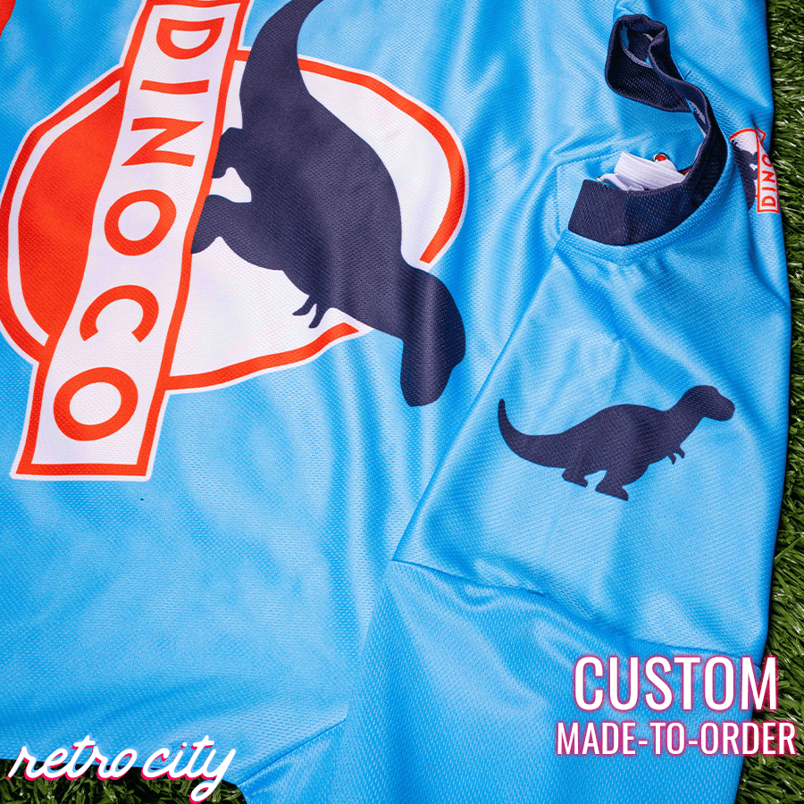 Dinoco Strip 'The King' Weathers Lace-up Hockey Jersey Hockey Jersey