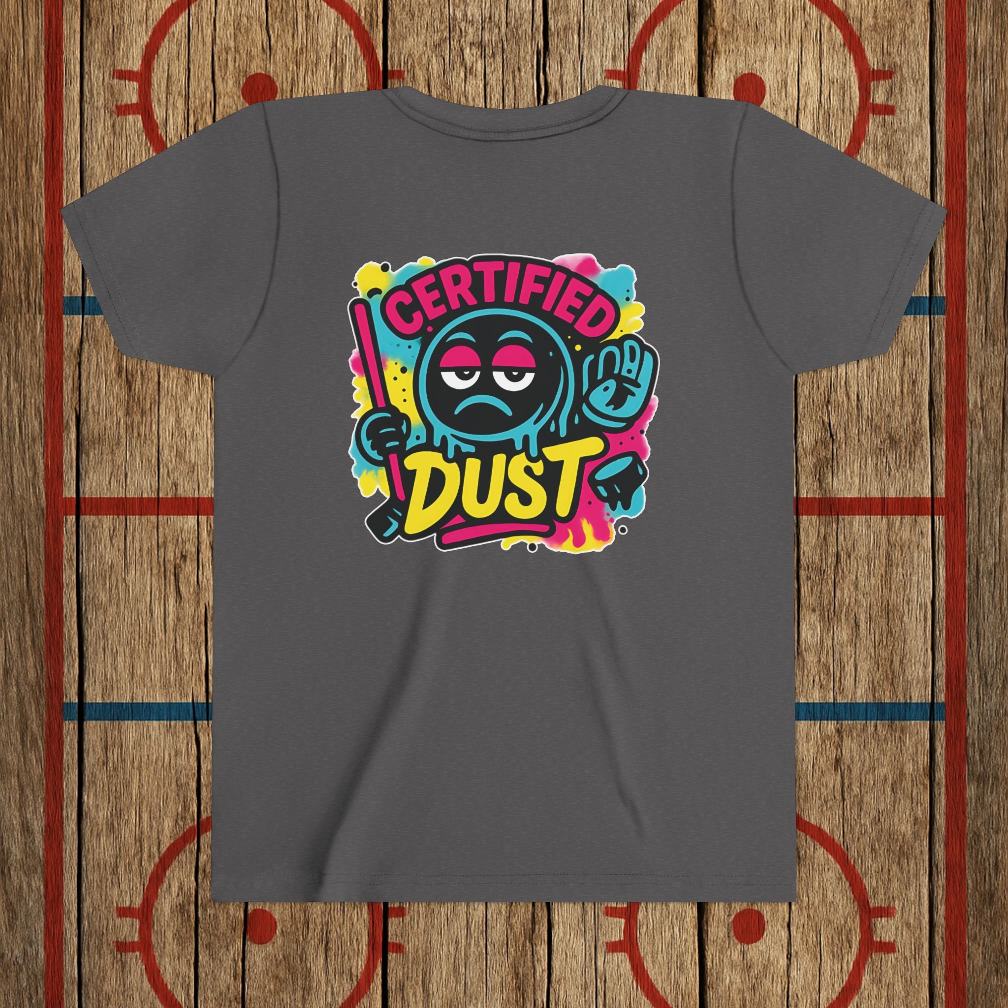Certified Dust Youth Tee – Built for the Rink Rats Kids clothes