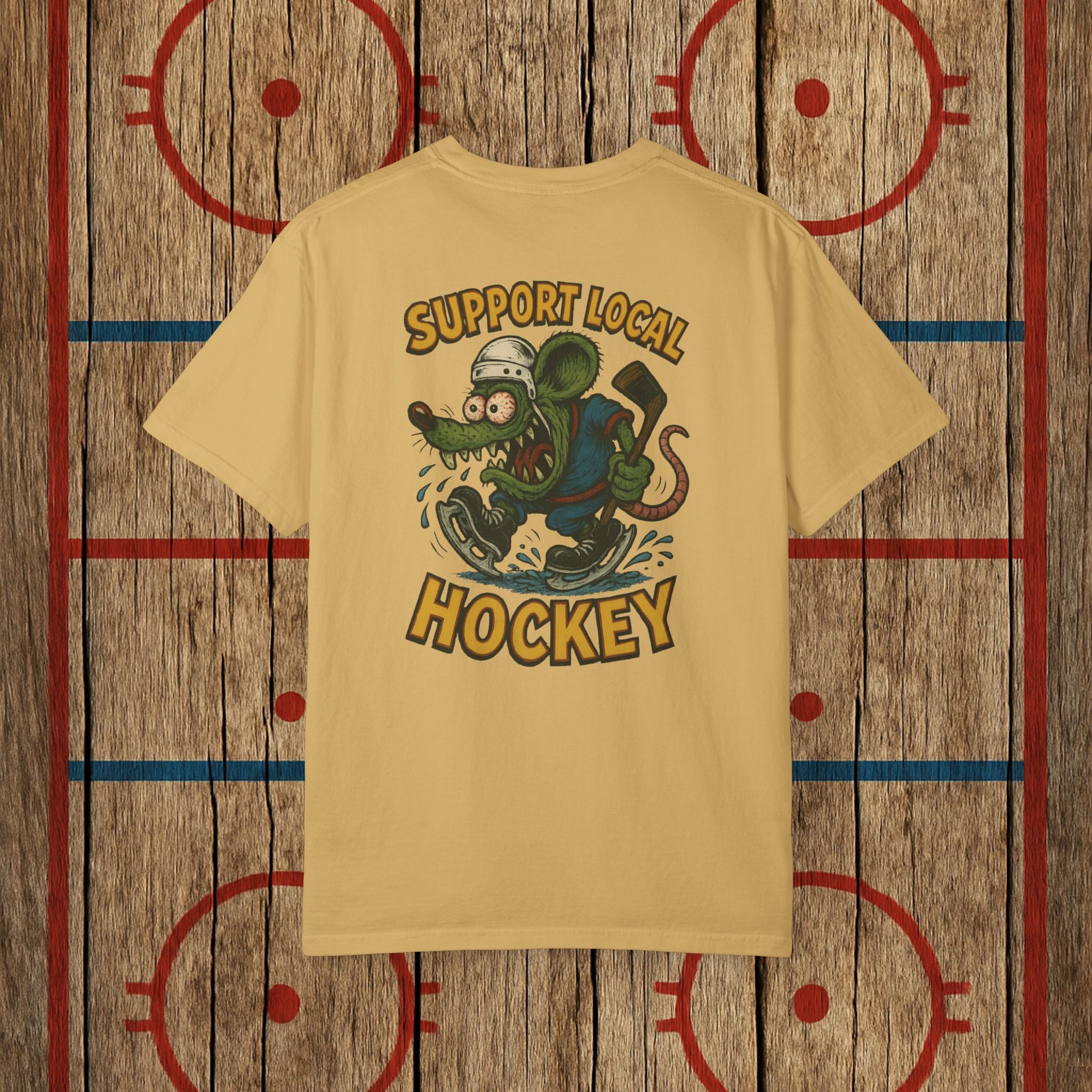 Support Local Hockey | Lumber Hockey Club Unisex Tee T-Shirt