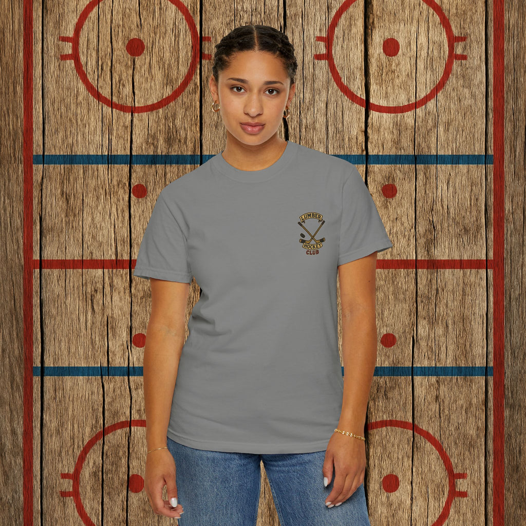 Support Local Hockey | Lumber Hockey Club Unisex Tee T-Shirt