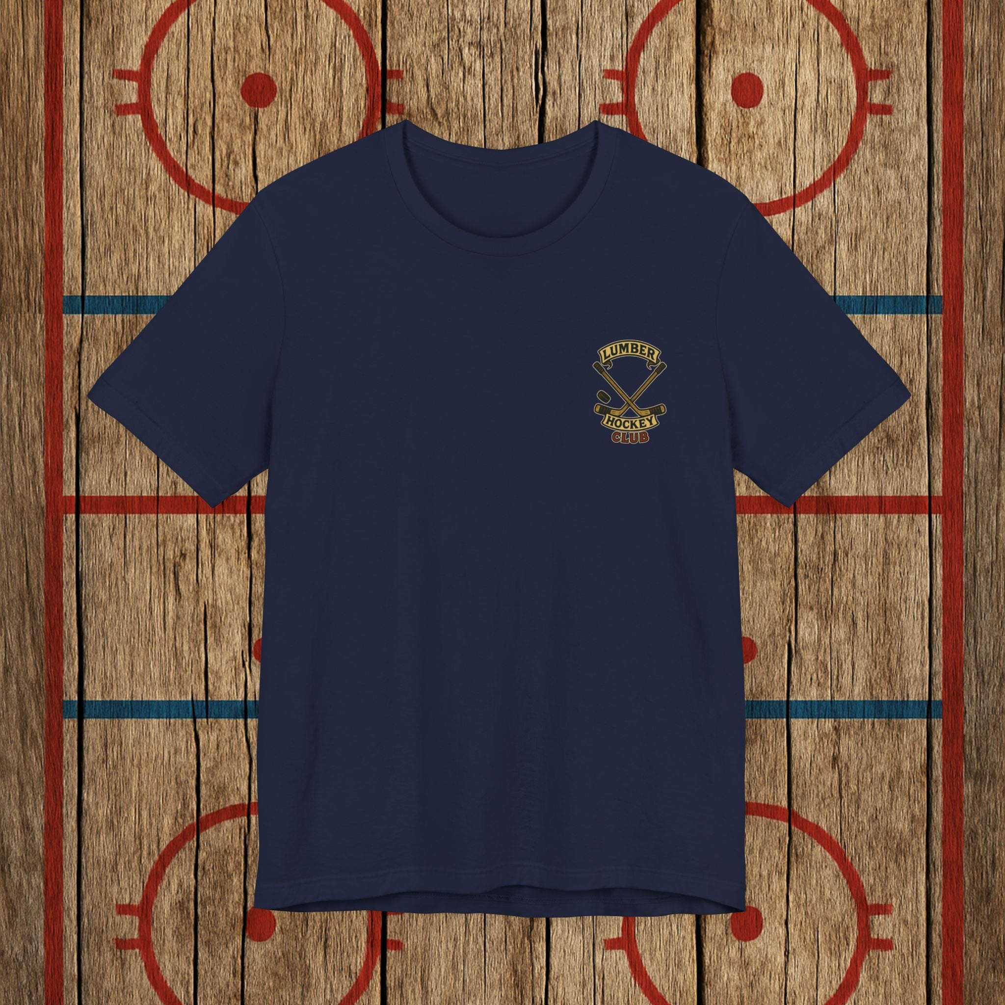 “Girls Play Harder” Adult Tee T-Shirt Navy