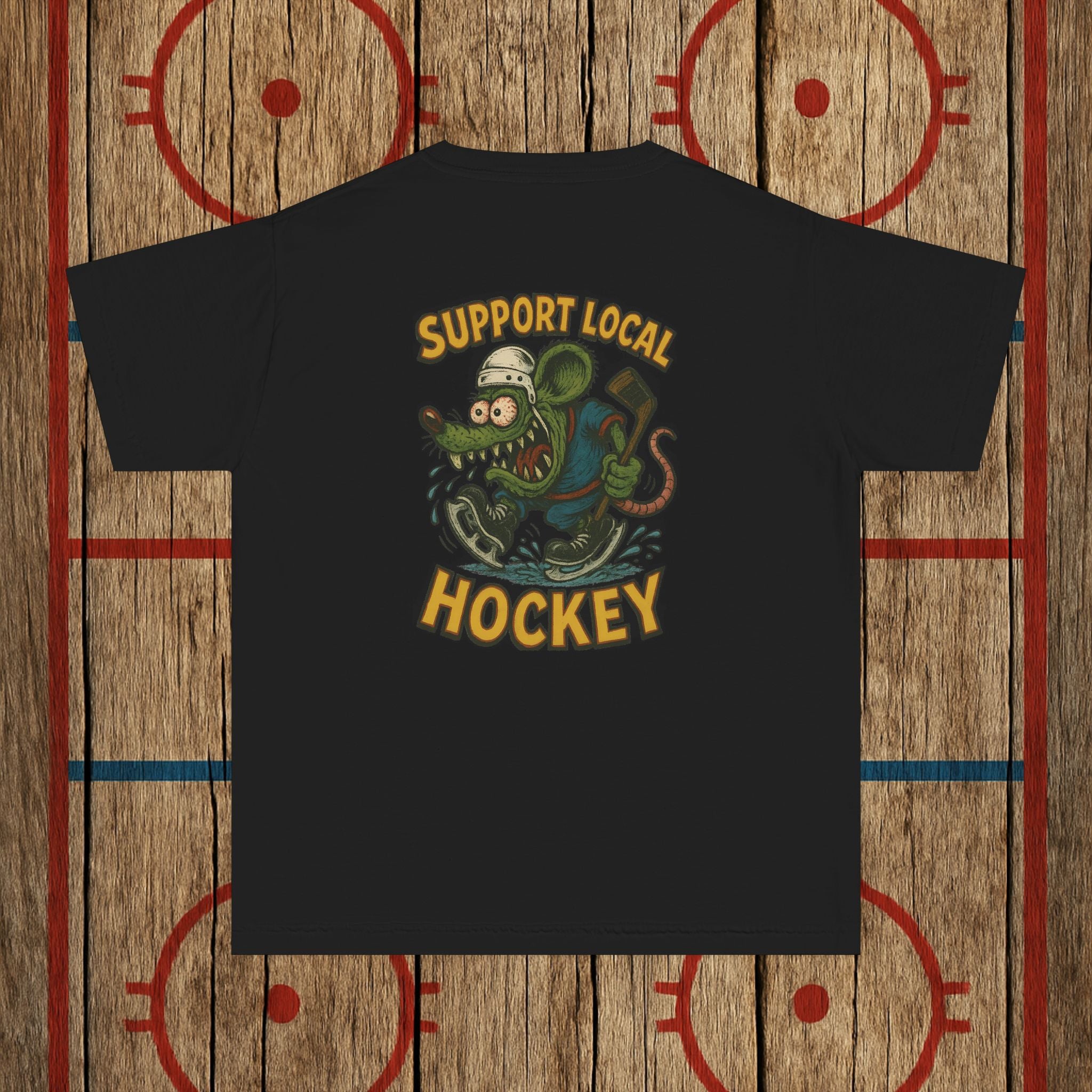 Support Local Hockey | Lumber Hockey Club Youth Tee Kids clothes