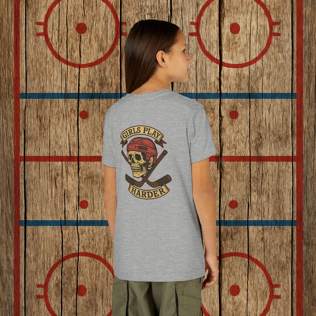 Youth "Girls Play Harder” Tee Kids clothes