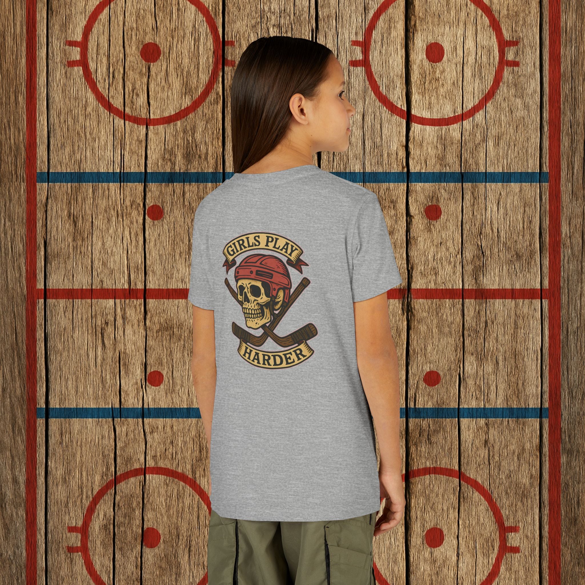 Youth "Girls Play Harder” Tee Kids clothes