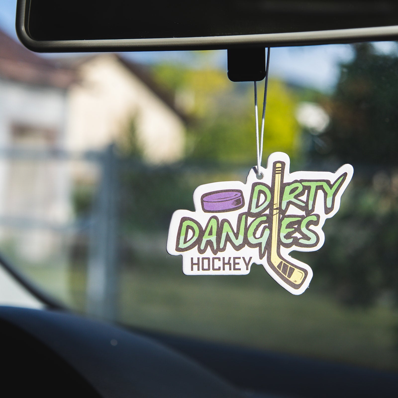 Dirty Dangles Hockey Car Air Freshener Car Air Freshener