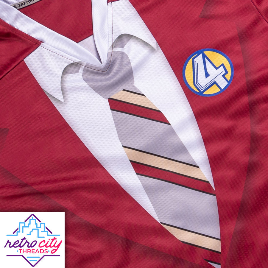 Anchorman Ron Burgundy Channel 4 News Team Custom Hockey Jersey – by Retro City Threads Hockey Jersey