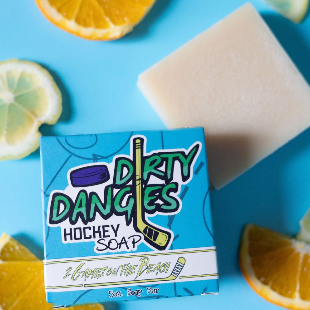 2 Games on the Beach - Hockey Soap Bar Natural Soap Bar
