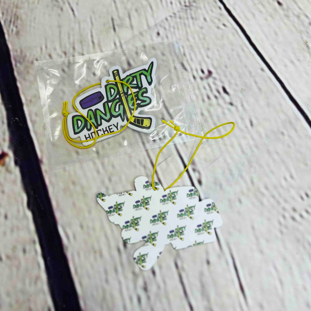 Dirty Dangles Hockey Car Air Freshener Car Air Freshener