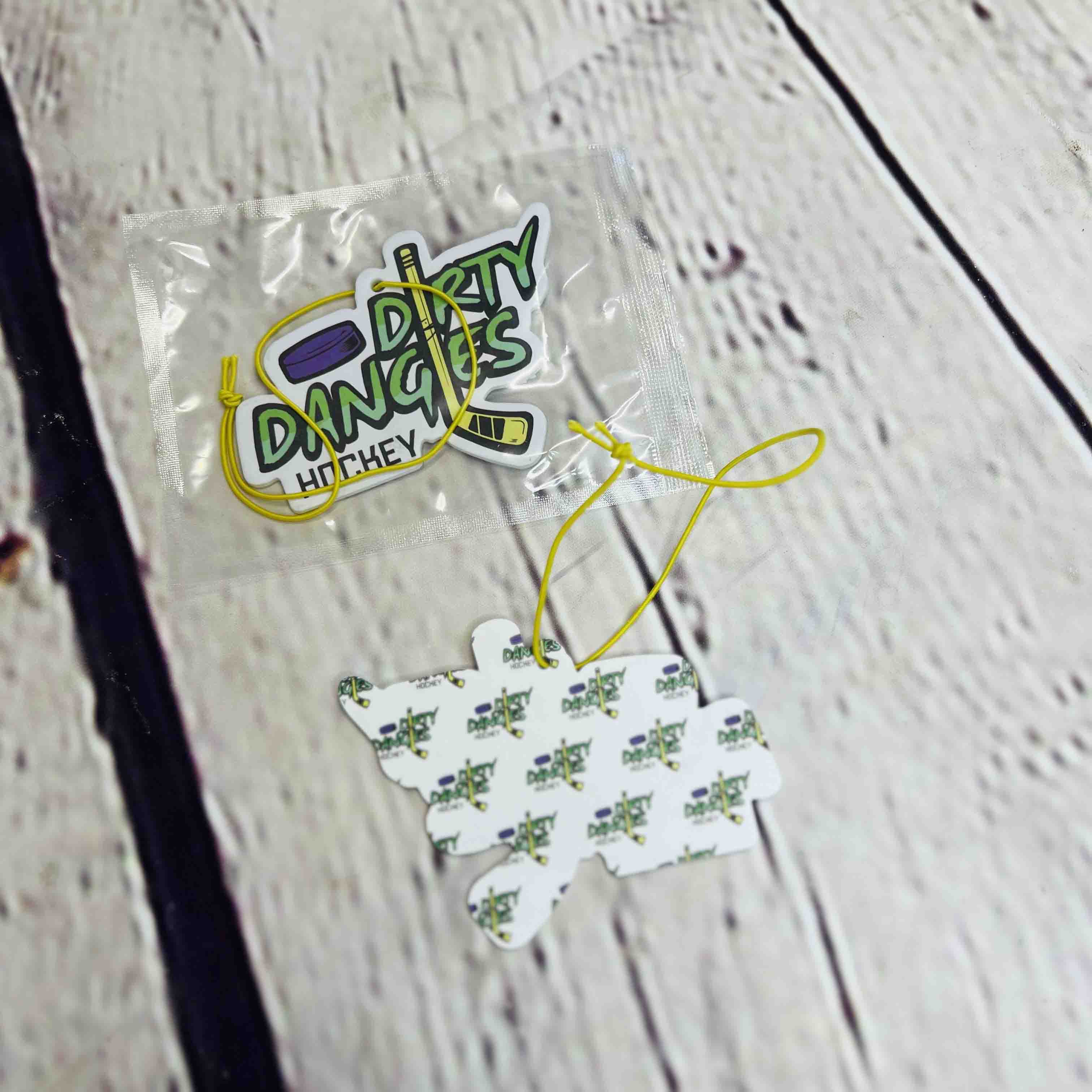 Dirty Dangles Hockey Car Air Freshener Car Air Freshener