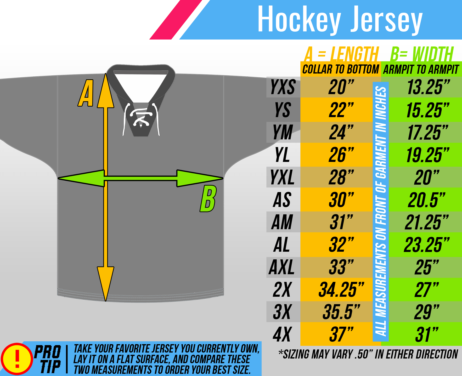Royal Guard Dark Side Lace-up Hockey Jersey Sweater Hockey Jersey