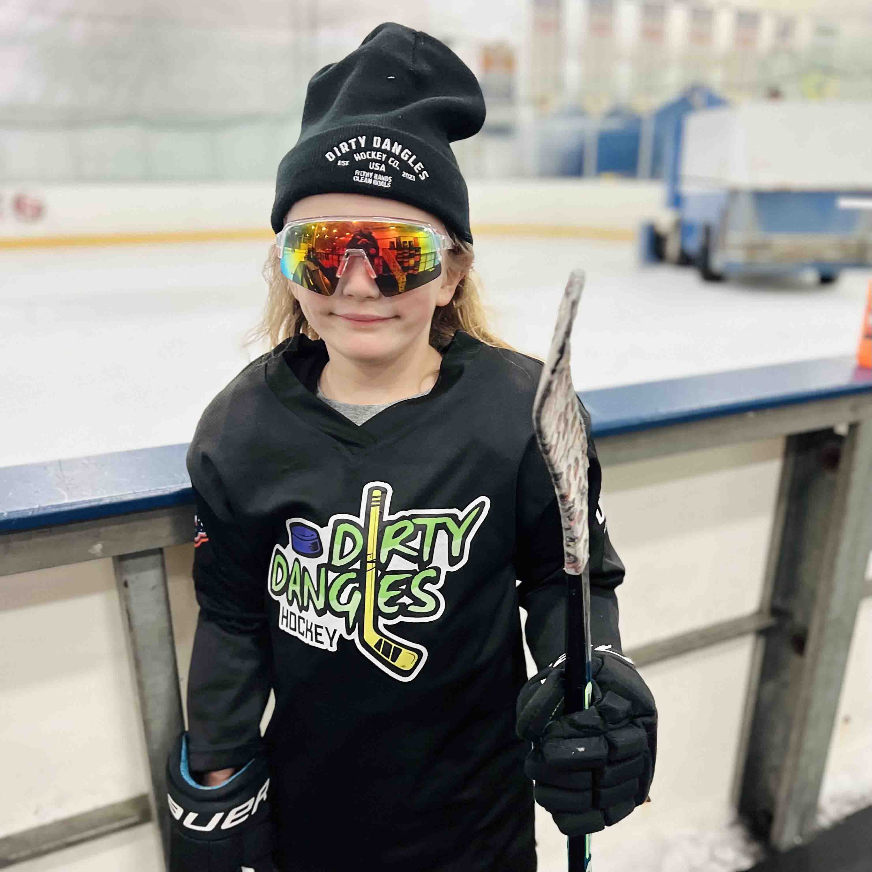 Dirty Dangles Logo Practice Jersey Hockey Jersey