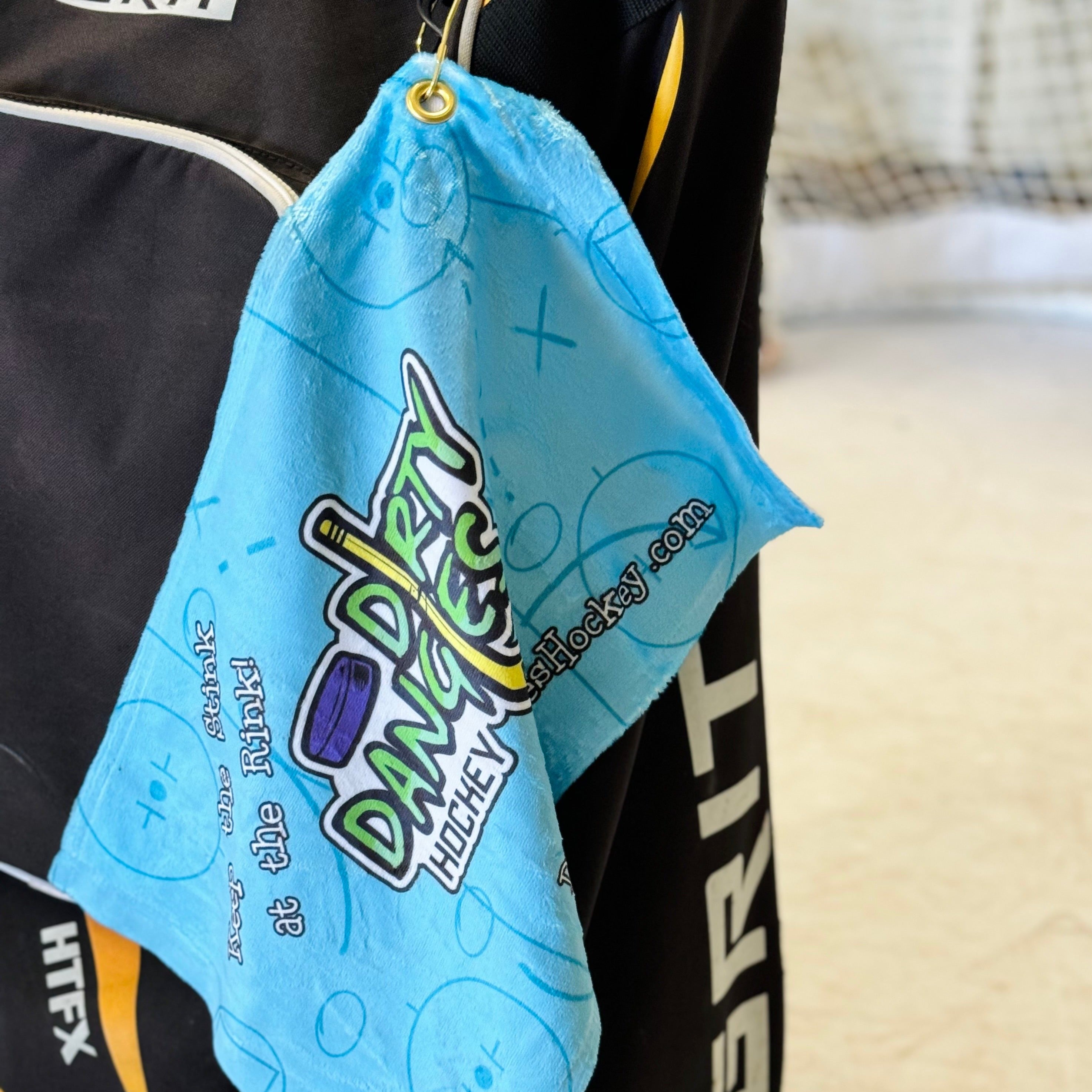 Bench and Skate Towels Hockey Bench and Skate Towels
