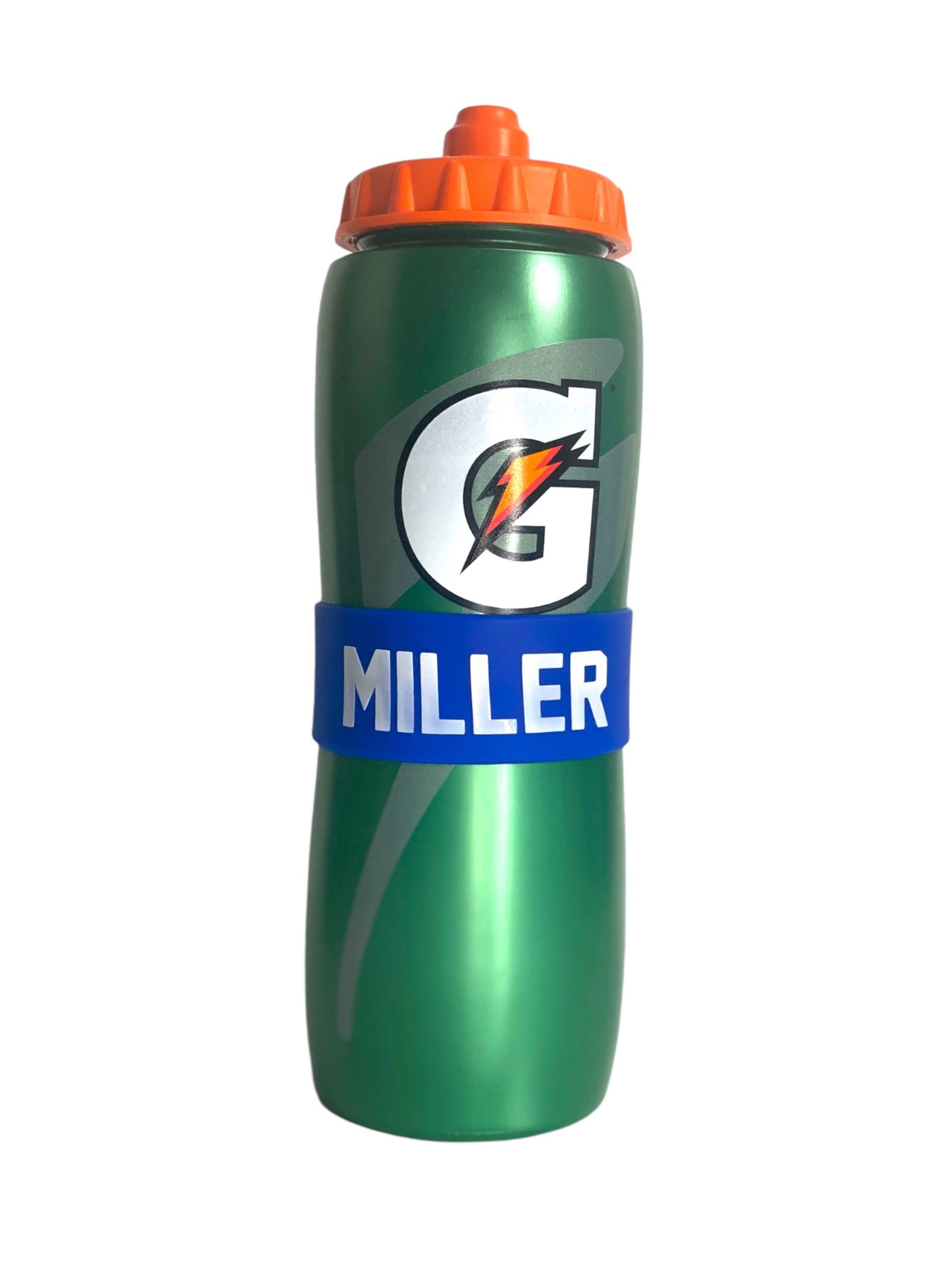 Custom Silicone Bottle Band + 32oz Gatorade Bottle Combo Royal Blue