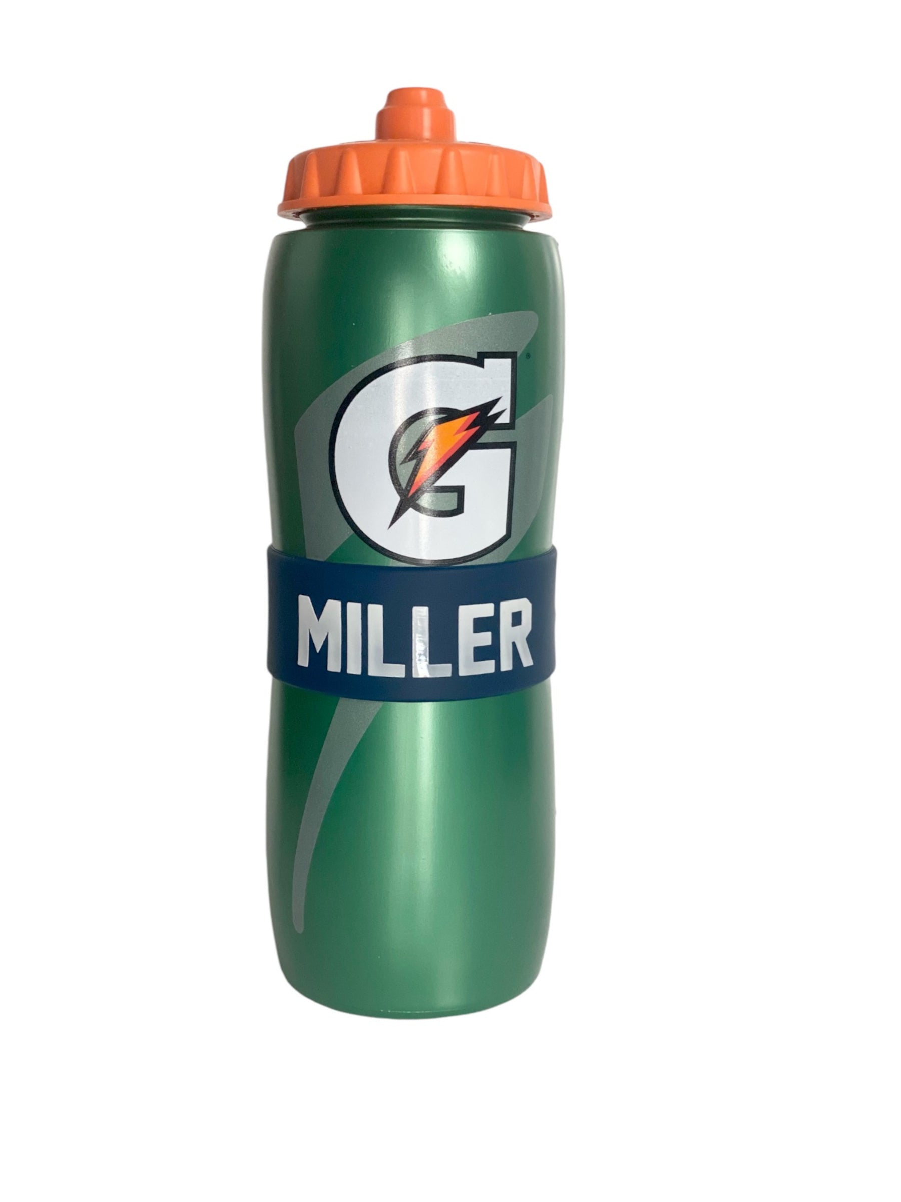 Custom Silicone Bottle Band + 32oz Gatorade Bottle Combo Navy
