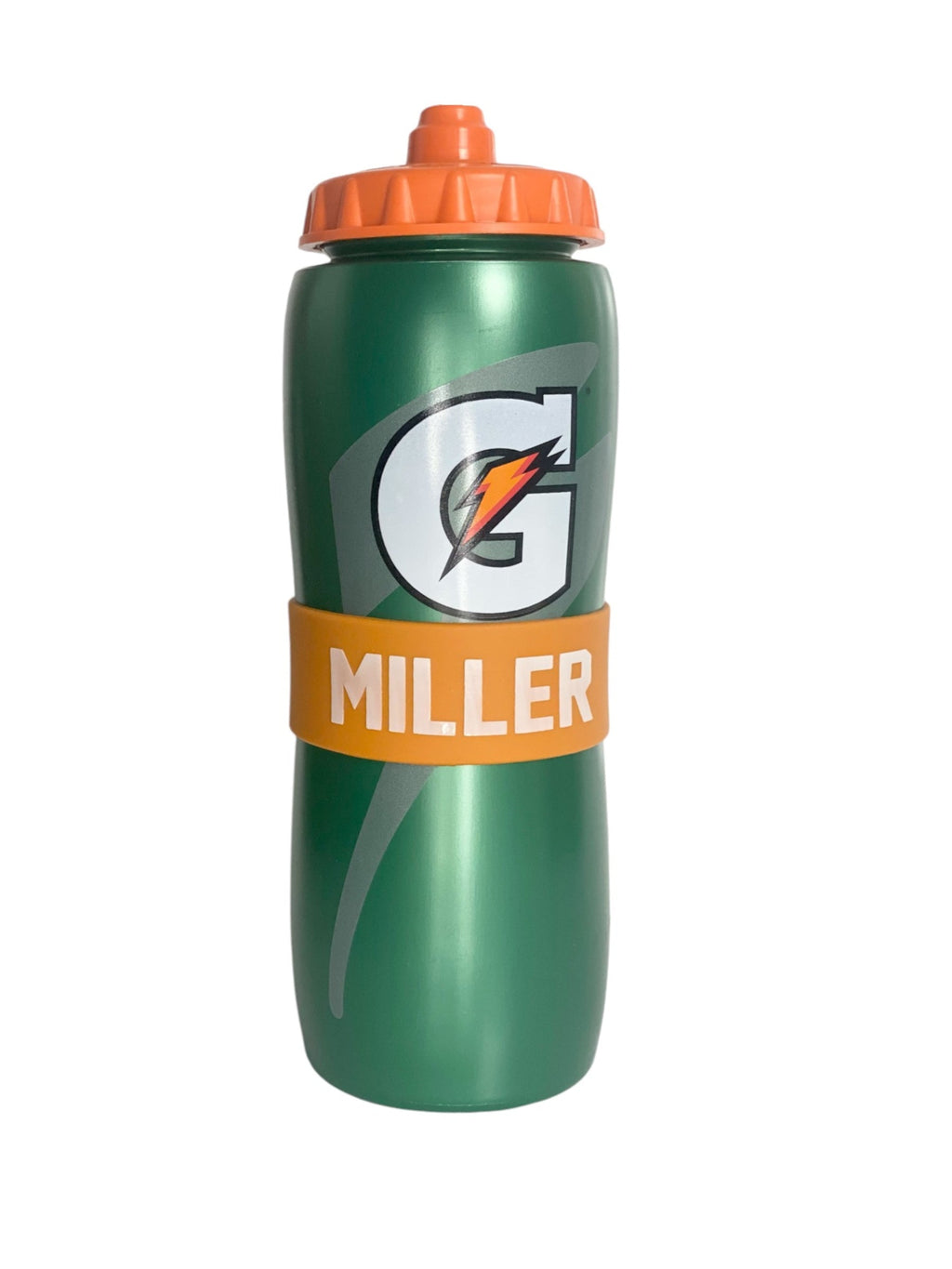 Custom Silicone Bottle Band + 32oz Gatorade Bottle Combo Orange