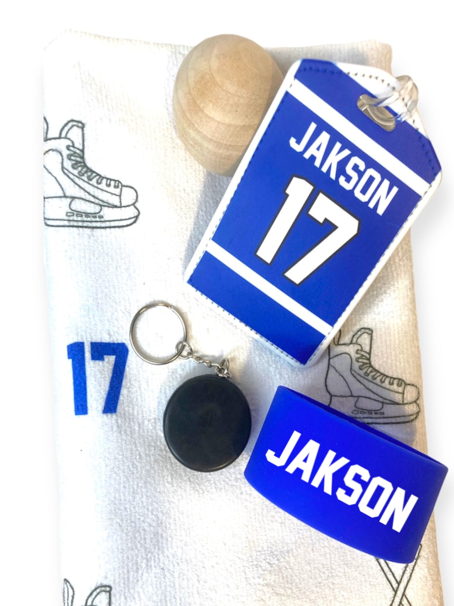 Premier Hockey Bundle – 5-Piece Set for Players & Fans blue