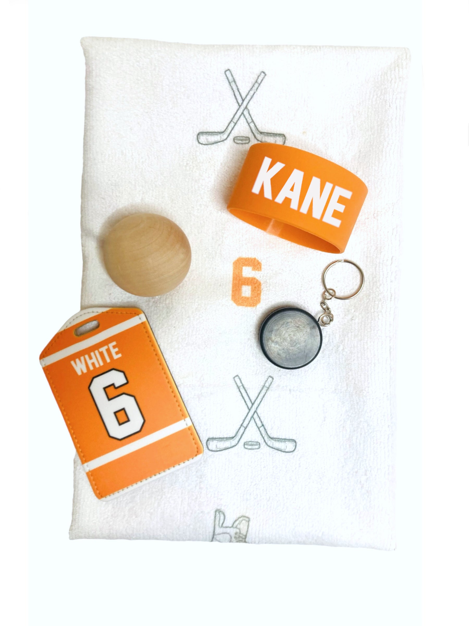 Premier Hockey Bundle – 5-Piece Set for Players & Fans Orange