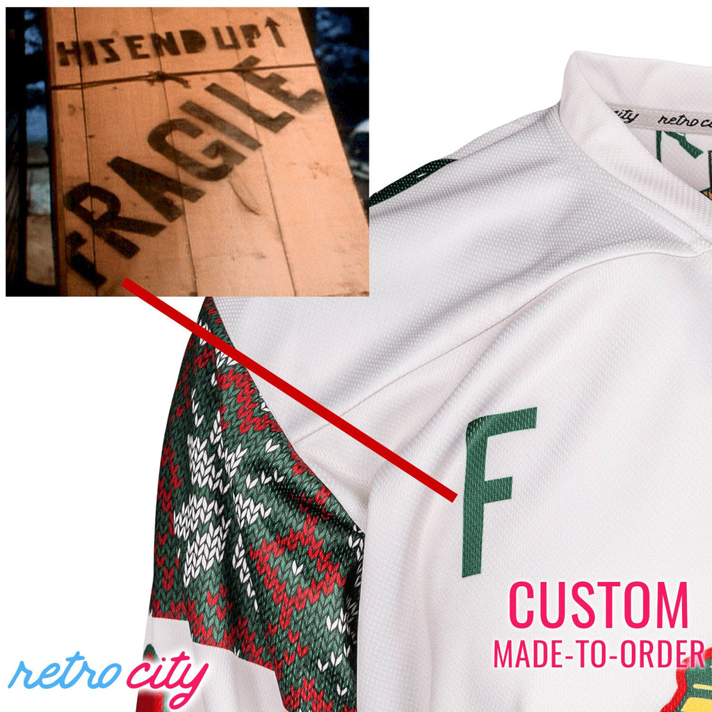 A Christmas Story Leg Lamp Fragile Ralphie Hockey Jersey Hockey Jersey