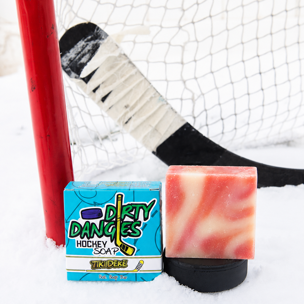 Dirty Dangles Hockey Soap Bars Natural Soap Bar Tiki Dēkē