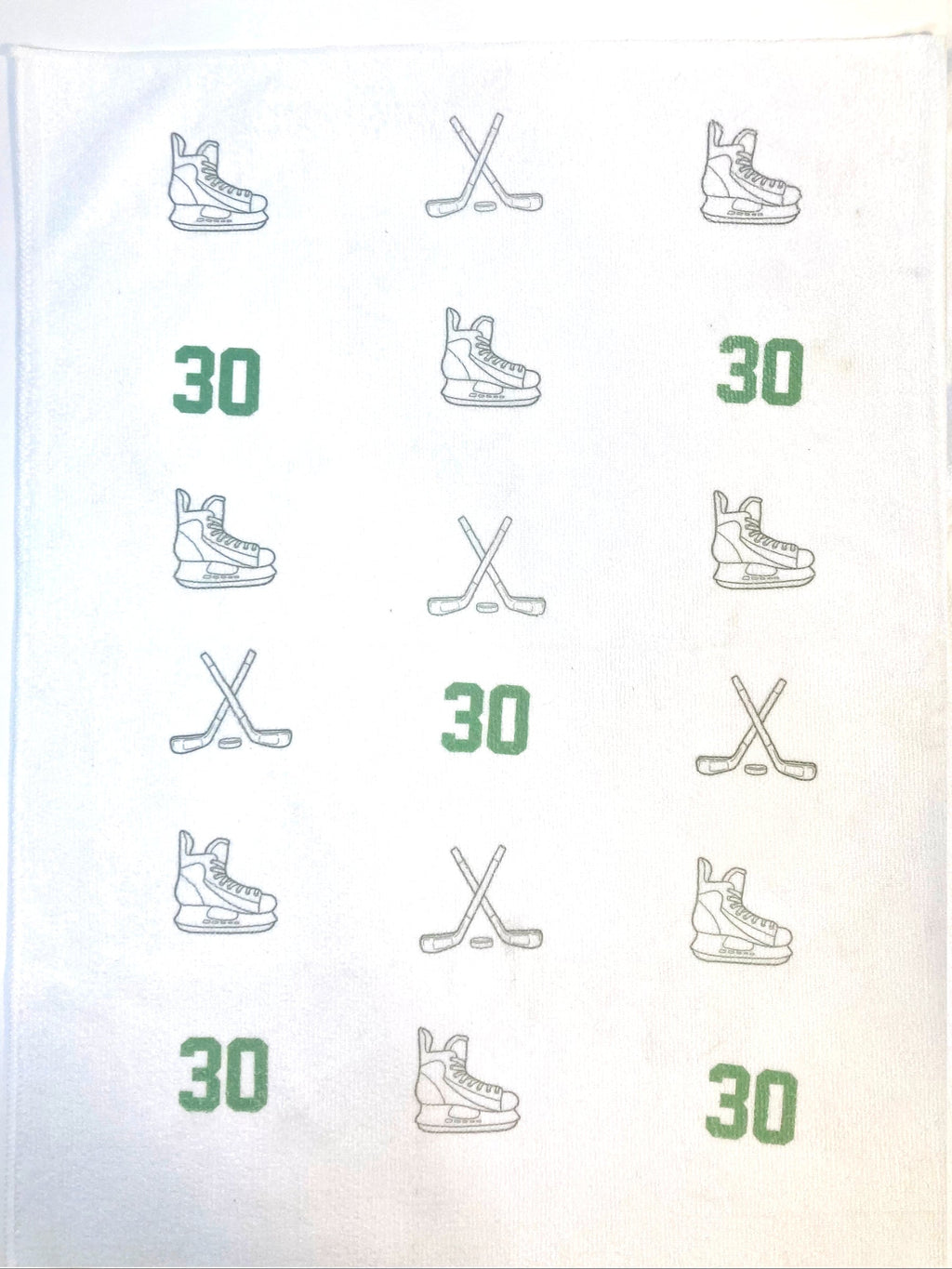 Custom Microfiber Hockey Towel – Add Your Number