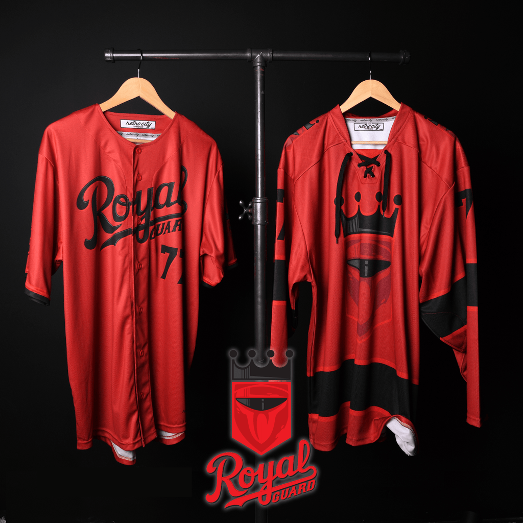 Royal Guard Dark Side Lace-up Hockey Jersey Sweater Hockey Jersey